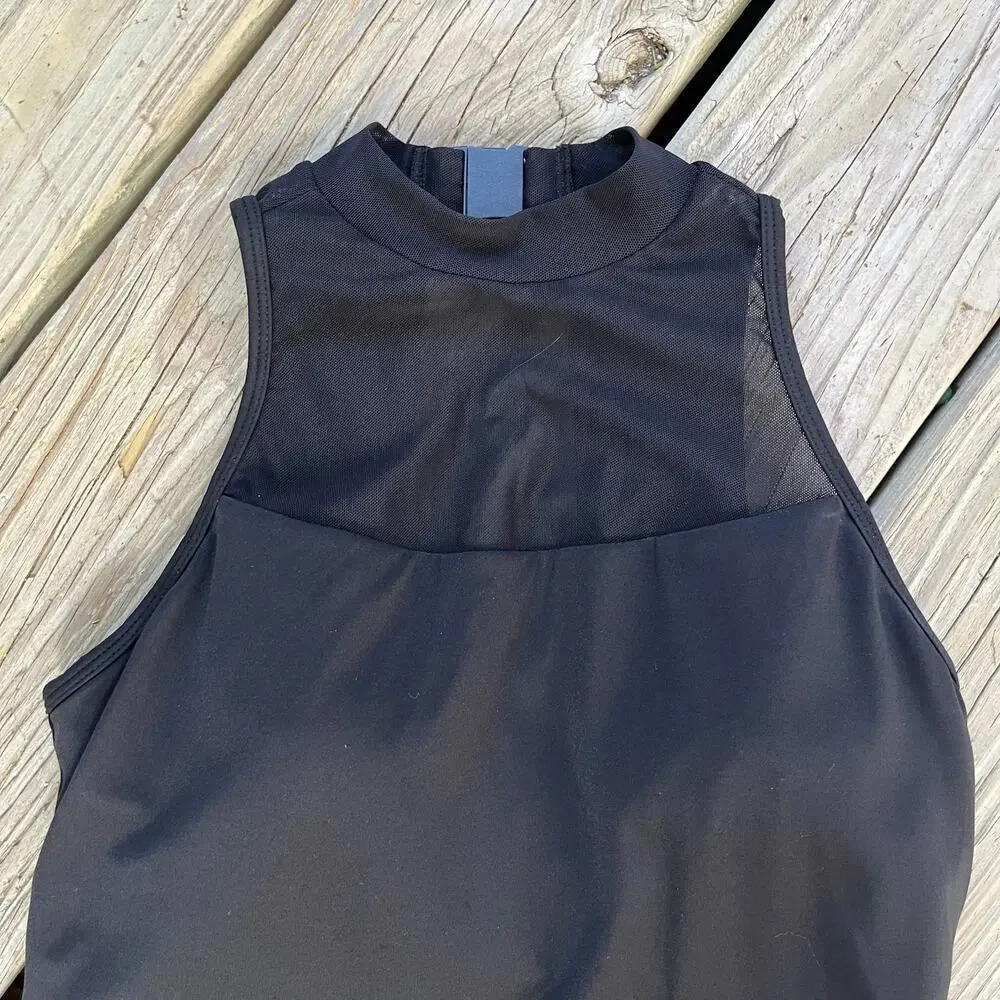 Halara Women's Black Swim Dress Size XS. NEW